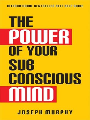 cover image of Power of Your Subconscious Mind